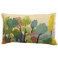 Coussin multicolore en lin Zeff Melio - Motif paysage bohème Vivaraise