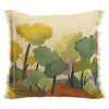 Coussin multicolore en lin Zeff Melio - 45x45 cm