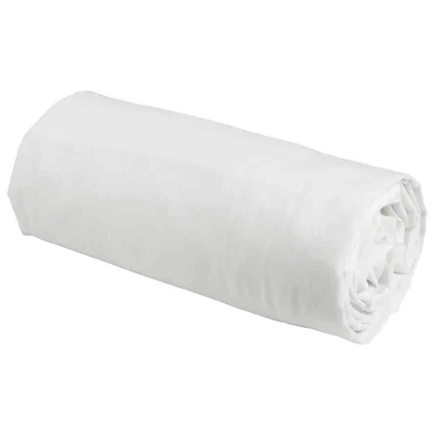 Drap Housse Percale de Coton Bio - Céleste Milk La Cerise sur le Gâteau