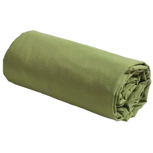 Drap Housse Percale de Coton Bio - Céleste Pistacchio La Cerise sur le Gâteau