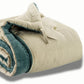 Édredon en Coton Vert de gris - Elise Chambray Vivaraise