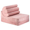 Fauteuil évolutif rose pour enfant - Flipster