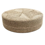 Grand Pouf Jonc de Mer Naturel - Diamètre 100 cm Bazar Bizar