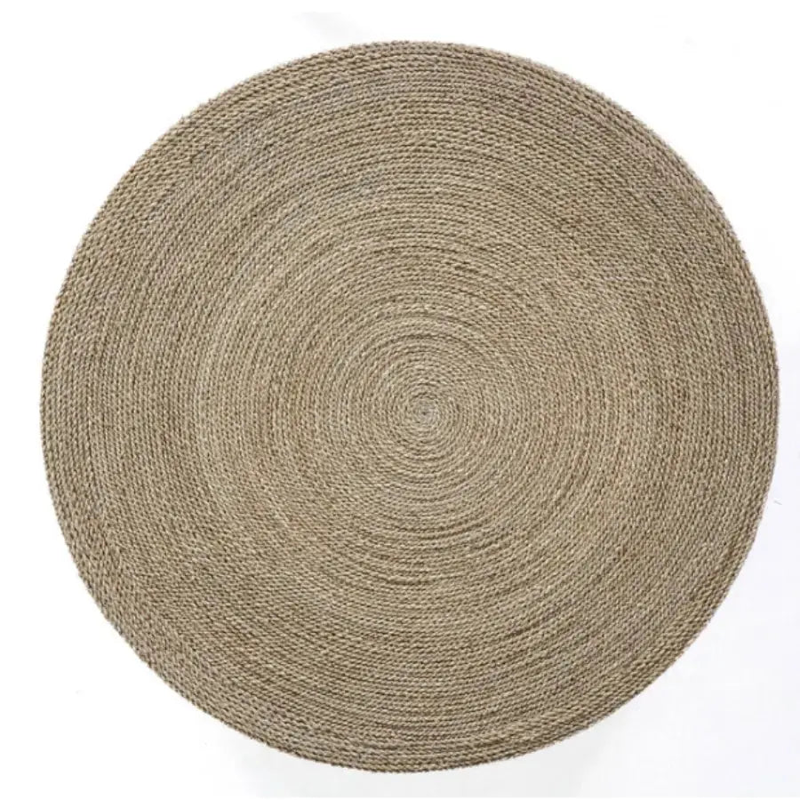 Grand Pouf Jonc de Mer Naturel - Diamètre 100 cm Bazar Bizar
