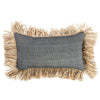 Housse Coussin Bonita - Noir Naturel - 30X50 CM