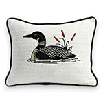 Housse Coussin Brodé Canard - Coussin Dorsey