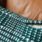 Housse Coussin Chenille Vert - Coussin Dorsey