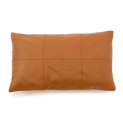 Housse Coussin Cuir Camel - 30x50 - Coussin Dorsey