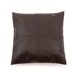 Housse Coussin Cuir - Chocolat 40x40 - Coussin Dorsey