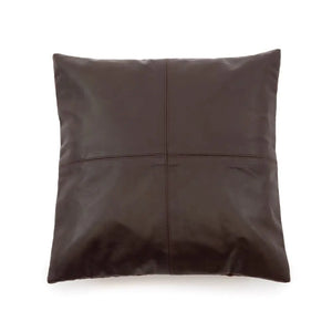 Housse Coussin Cuir - Chocolat 40x40 - Coussin Dorsey