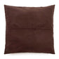 Housse Coussin Cuir - Chocolat 60x60 - Coussin Dorsey