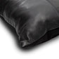 Housse Coussin Cuir Noir 60x60 - Coussin Dorsey