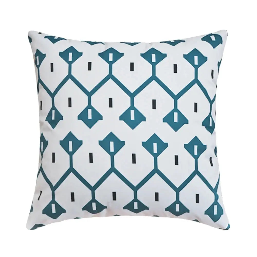 Housse Coussin Imperméable Bleu Roi - Coussin Dorsey