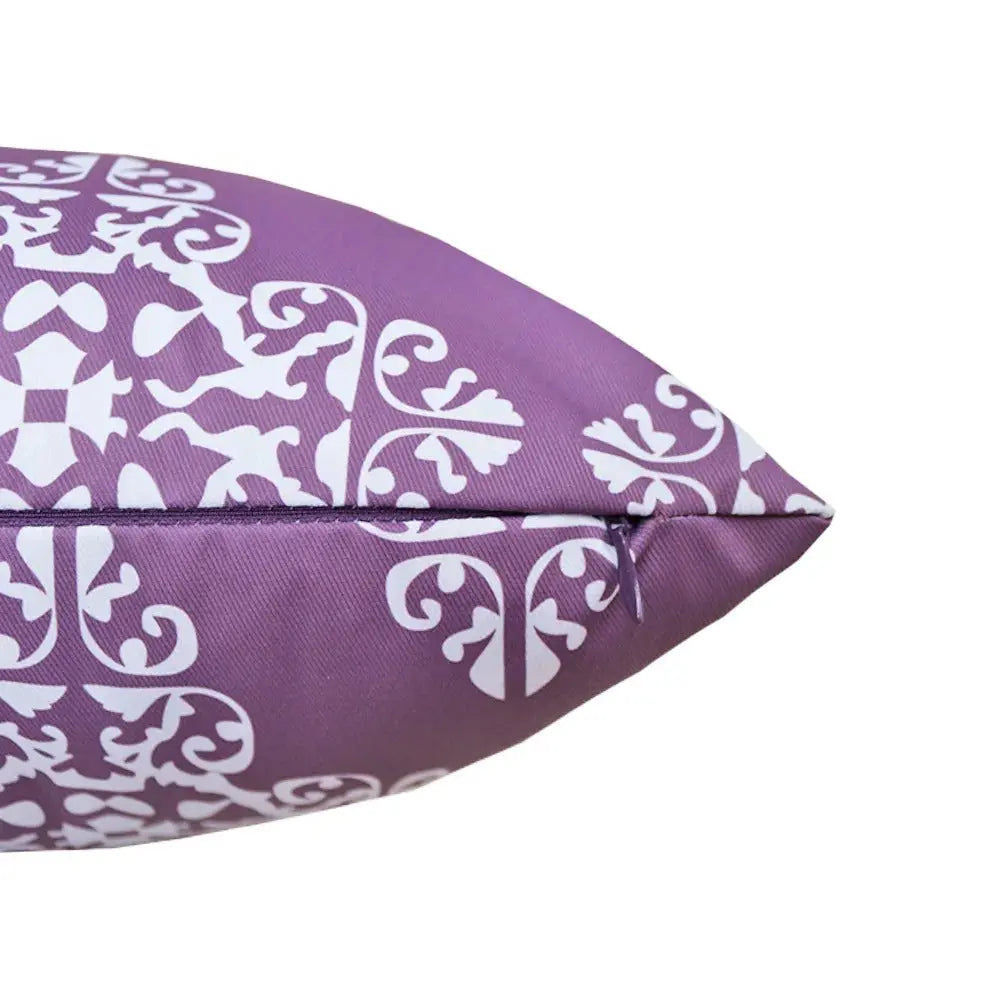 Housse Coussin Imperméable Violet Rétro - Coussin Dorsey