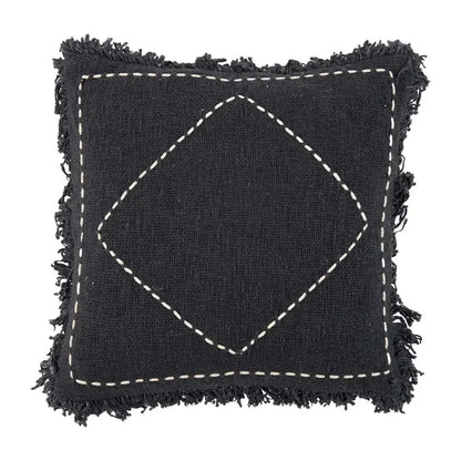 Housse Coussin Kasbah Noir 50x50 Bazar Bizar