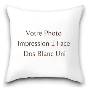 Housse Coussin Personnalisée Photo - Coussin Dorsey