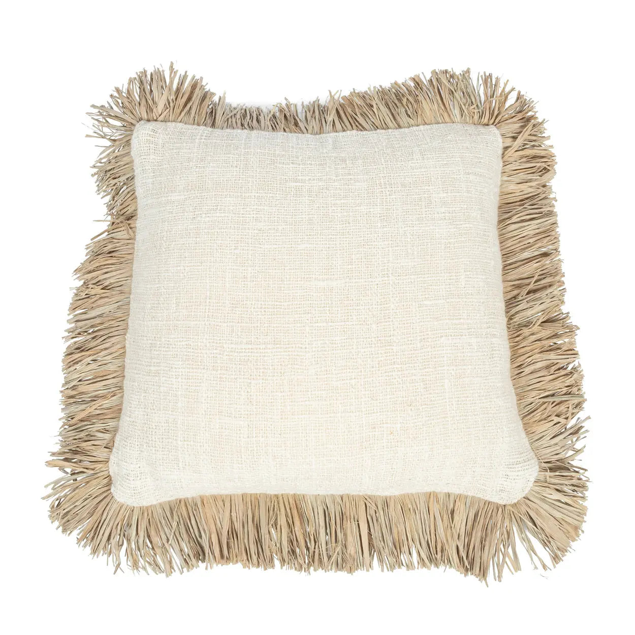 Housse Coussin Saint Tropez Blanc Naturel - Coussin Dorsey