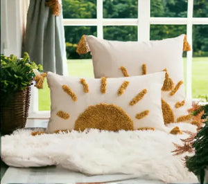 Housse Coussin Soleil Bohème - Coussin Dorsey