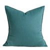 Housse Coussin Trio Bleu - Bleu canard