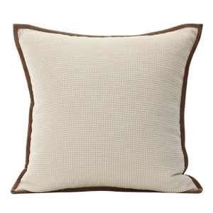 Housse Coussin Velours Jacquard Moderne - Coussin Dorsey