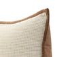 Housse Coussin Velours Jacquard Moderne - Coussin Dorsey