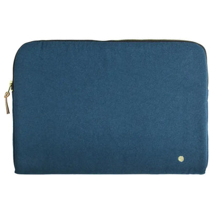 Housse Ordinateur Coton Bio Bleu - Iona Orage La Cerise sur le Gâteau
