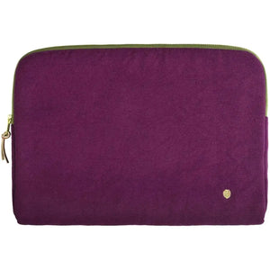 Housse Ordinateur Coton Bio - Iona Purple Rain La Cerise sur le Gâteau
