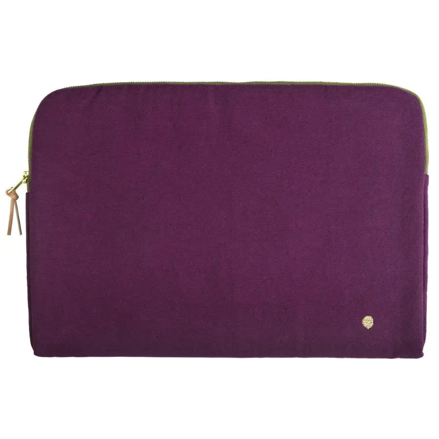 Housse Ordinateur Coton Bio - Iona Purple Rain La Cerise sur le Gâteau