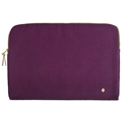 Housse Ordinateur Coton Bio - Iona Purple Rain La Cerise sur le Gâteau
