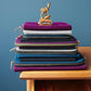 Housse Ordinateur Coton Bio - Iona Purple Rain La Cerise sur le Gâteau