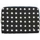 Housse Ordinateur Coton Bio à Pois - Mia Caviar La Cerise sur le Gâteau