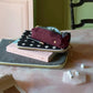 Housse Ordinateur Coton Bio à Pois - Mia Caviar La Cerise sur le Gâteau