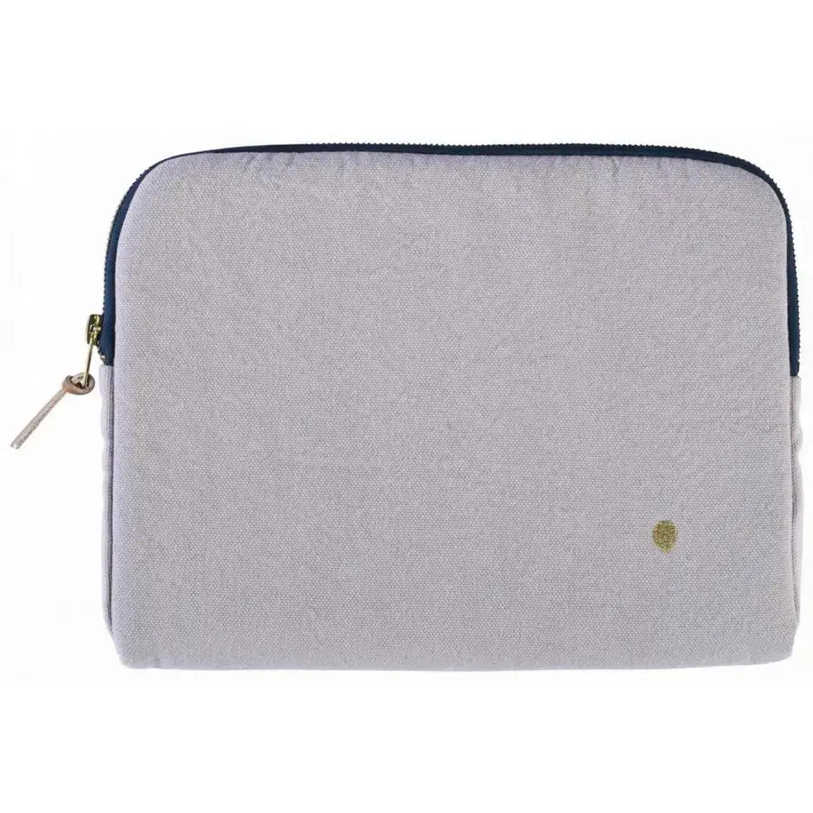 Housse Ordinateur Déperlante Coton Bio - Poivre Rose La Cerise sur le Gâteau