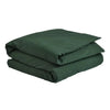 Housse de Couette Coton Bio - Céleste Nori Vert Emeraude - 200x140 cm