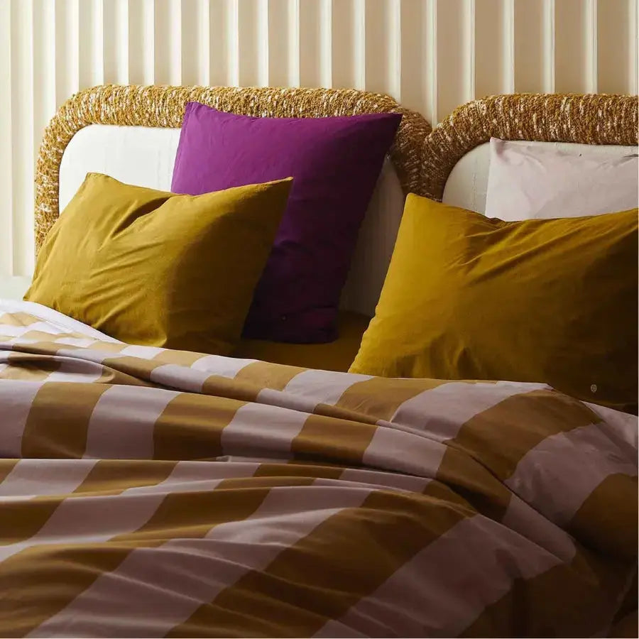 Housse de Couette Coton Bio - Malo Poivre Rose Nuts La Cerise sur le Gâteau