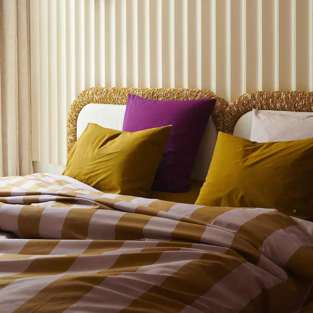 Housse de Couette Coton Bio - Malo Poivre Rose Nuts La Cerise sur le Gâteau