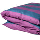 Housse de Couette Rayée Coton Bio - Malo Purple Rain La Cerise sur le Gâteau