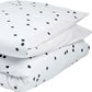 Housse de Couette en Coton Bio à pois- Odette Milk La Cerise sur le Gâteau