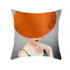 Housse de Coussin Chapeau Orange - G