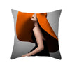 Housse de Coussin Chapeau Orange - K