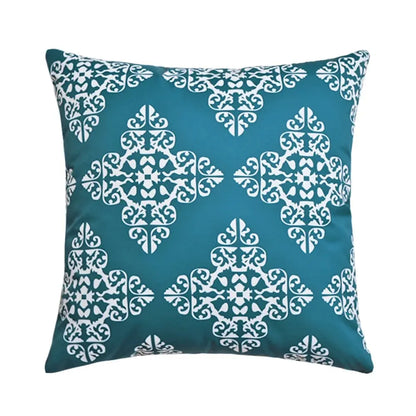 Housse de Coussin Extérieur Bleu - Coussin Dorsey