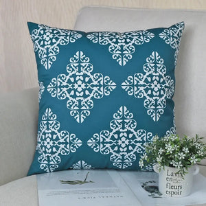 Housse de Coussin Extérieur Bleu - Coussin Dorsey