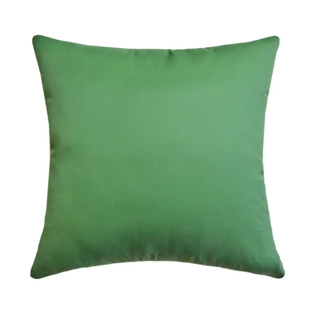 Housse de Coussin Imperméable Vert Uni - Coussin Dorsey