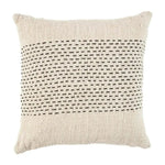 Housse de Coussin Misty Naturel Noir Coussin Dorsey