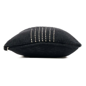 Housse de Coussin Noir Drizle Bazar Bizar