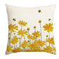 Housse de Coussin Printemps Jaune Lot de 4 - Coussin Dorsey