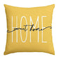 Housse de Coussin Printemps Jaune Lot de 4 - Coussin Dorsey