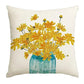 Housse de Coussin Printemps Jaune Lot de 4 - Coussin Dorsey