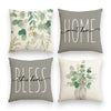 Housse de Coussin Printemps Lot de 4 - 40X40 CM