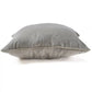Housse de Coussin Velours Crush Gris - 50x50 Bazar Bizar